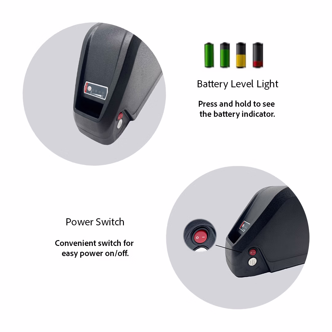 48V 30Ah 15Ah Large Capacity External Battery for E-Bike LG 21700 Cell with Smart BMS | Maxtour - Image 4